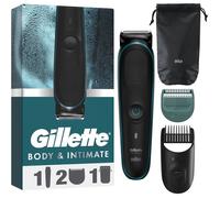 Tondeuse électrique - GILLETTE - I5 Intimate - Étanche - Sans fil 100 min - Sabot peau sensible