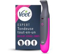 Tondeuse électrique multi-usage - SVATV - Veet Expert - Pour maillot, visage et sourcils - Recharge USB - 100% étanche