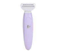 Tondeuse électrique multifonction pour femme, design léger et ergonomique, rechargeable par USB, pour le corps et le visage, avec 4 lames, temps de travail de 90 minutes