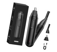 Tondeuse électrique portable 2 en 1 pour un toilettage efficace, facile à nettoyer pour le nez et les oreilles