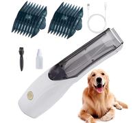 Tondeuse électrique pour chiens avec USB à 3 vitesses - Groomer électrique à faible bruit 1500 mAh pour chats