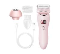 Tondeuse électrique pour femme | Tondeuse pour femme | Tondeuse personnelle polyvalente pour femme, rasoir pour le visage, les cheveux et le bikini pour une utilisation humide et sèche