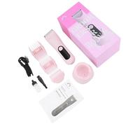 Tondeuse électrique pour homme et femme avec station de chargement USB remplaçable en céramique