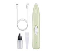 Tondeuse électrique pour pattes de chien | Rasoir rechargeable pour poils d'animaux | Outil de toilettage à faible bruit pour chiens autour des pattes, des oreilles, des yeux et du visage | Tondeuse