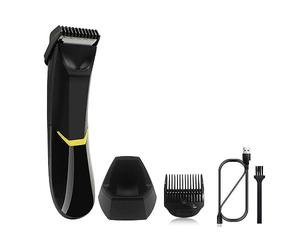 Tondeuse électrique pour poils du corps pubien, épilateur rechargeable pour homme, balles étanches et rechargeables