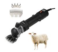 Tondeuse electrique professionnelle pour mouton, tondeuses de toilettage pour moutons, alpagas, chèvres et plus encore, 6 vitesses, coupe de cheveux robuste pour bétail de ferme