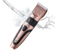 Tondeuse électrique rechargeable pour homme avec coupe de barbe longue pour la maison et les voyages