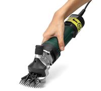 Tondeuse électrique robuste pour moutons 1 200 W - 6 vitesses réglables pour raser la laine des moutons, des chèvres, des alpagas et du bétail.,Green