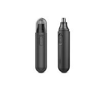 Tondeuse Electrique Unisexe Rasoir Rotation 360 Degrés Nez Haute Vitesse Noir