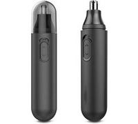 Tondeuse Electrique Unisexe Rasoir Rotation 360 Degrés Nez Haute Vitesse Noir