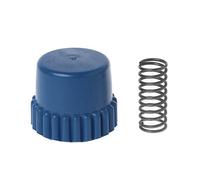 Tondeuse en nylon pour bouton de bosse de tête ressort en métal pour T25/T35 fournitures de jardin de rechange