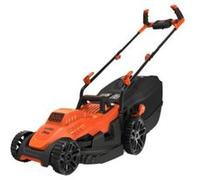 Tondeuse filaire 1400 W - largeur de coupe 34 cm - hauteur de coupe 20 à 70 mm - bac 40 L - Black+Decker BEMW461BH-QS