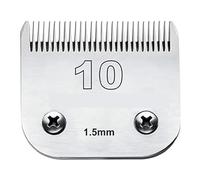 Tondeuse for animaux, tondeuse de toilettage for chiens, lame en céramique détachable, compatible avec Andis (AG, AGC, AGP), Oster (A5), Wahl (série KM), pièces de rechange for tondeuse(10(1.5mm))
