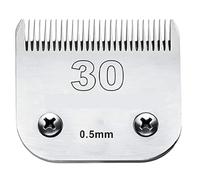 Tondeuse for animaux, tondeuse de toilettage for chiens, lame en céramique détachable, compatible avec Andis (AG, AGC, AGP), Oster (A5), Wahl (série KM), pièces de rechange for tondeuse(30(0.5mm))