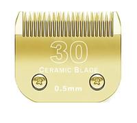 Tondeuse For Chien A5 Détachable 7FC/5FC/4FC/#10/#15/#30/#40, Lames Pro En Céramique, Compatibles Avec Andis, Compatible Avec Oster(30(0.5mm))