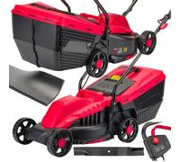 Tondeuse gazon électrique 2200W Largeur coupe 32cm Bac ramassage 30L Réglage hau