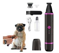 Tondeuse Griffes Chien | Tondeuse et Ponceuse Électrique de Toilettage Canin,Kit Multifonction Soins Oreilles et Griffes pour Maison Famille Amis Proches