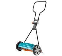 Tondeuse Hélicoïdale 400 Classic Gardena : Tondeuse à Main, Largeur de Travail de 40 cm pour Pelouse jusqu'à 200 M², Cylindre de Coupe en Acier de Qualité, Coupe Sans Friction (4018-20) , estándar