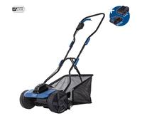 Tondeuse hélicoïdale sans fil 20V 380mm 45L 14-38mm Scheppach c-spm380-x