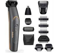 Tondeuse Homme Multi Usages Babyliss Graphite Precision 12 En 1 Mt987e Noir