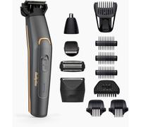 Tondeuse Homme Babyliss Graphite Precision 12 en 1 MT987E Noir