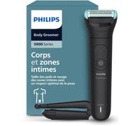 Philips Tondeuse homme BG5475/15 Series 5000 – Système de rasage Triple Protect – Noir et Bleu