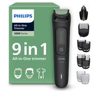 Tondeuse Homme Philips MG3945 15 All in One Series 3000 Noir et Vert