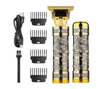 Tondeuse Homme Rasoir à Barbe Rechargeable Humide et Sec | Kit de Taille-Cheveux Électrique pour Mari Petit Ami Coiffeur Anniversaire Fête Vacances Maison Appartement Bureau