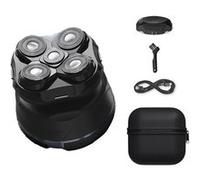 Rowenta Rasoir de tête GentleBald TN3110E0 5 têtes lames titane Lithium‑Ion Noir