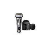 Braun Series 9 9385cc Dernière Génération, Rasoir Électrique Barbe Homme, Station Clean&Charge, Étui Cuir, Graphite