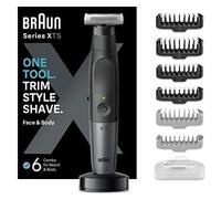 Tondeuse hybride électrique - BRAUN - SERIES X XT5300 - Acier inoxydable - 100% étanche - 45 min autonomie