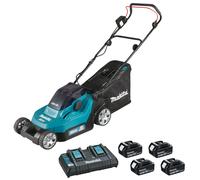 Tondeuse MAKITA 36 V 2 x 18 V Li-Ion (4 batteries)- DLM382PF4