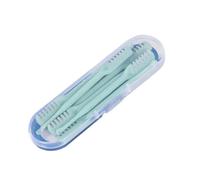 Tondeuse manuelle en spirale double tête pour nez portable, grattoir d'oreille, outil de nettoyage réutilisable (vert)