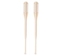 Tondeuse manuelle pour poils de nez, narines - Tondeuse à nez pour hommes, 2 outils de soins de beauté professionnels pour les secousses rotatives personnelles et sûres