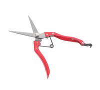 Tondeuse Manuelle pour Tonte de Moutons et Bovins en Acier au Carbone | Poignée Ergonomique, Prise Confortable, Coupe, Finition Rouge pour Usage Agricole