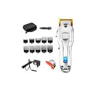 Becker - Tmax - Tondeuse Cheveux Et Barbe Sans Fil - Lame Titane 46mm - 10 Sabots - Batterie 2500mah - Led - Malette