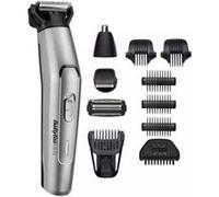 BaByliss - MT861E - Tondeuse multi-usages 12 en 1 Titanium avec Tondeuse nez et Rasoir de Finitions - 100% Waterproof
