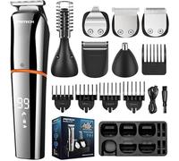 Tondeuse multi-usages 6 en 1 pour hommese, tondeuse à barbe, tondeuse à cheveux, tondeuse à poils de corps, tondeuse à poils de nez