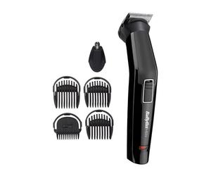 Tondeuse Multifonction 6 en 1 Babyliss MT725E - Sans Fil, 60min Autonomie, 2 Accessoires Interchangeables