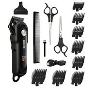 Tondeuse multifonction CRASTS, Tondeuse à cheveux, Rasoir, Rasoir, Réparation des pattes, Outil de beauté des cheveux, Peigne limiteur 3/6/9/12 mm, Cadeau de soins capillaires ABS