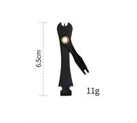 Tondeuse multifonctionnelle pour n¿uds, crochet rapide,outil, en acier inoxydable, pince de pêche à la mouche,
