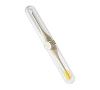 Tondeuse nasale - Ciseaux de soins personnels double face - Éliminateur de nez rotatif à 360 degrés avec brosse de nettoyage | Pour voyage, bain soins quotidiens femmes