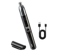 Tondeuse nasale portable - Outil de soin pour hommes, femmes et adultes, tondeuse sûre, douce et indolore | Design léger et compact pour les déplacements et la maison, lames en acier inoxydable pour e