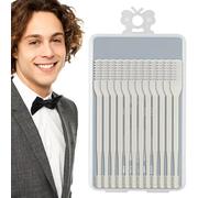 Tondeuse nasale pour hommes - Épilateur nasal manuel à 360 degrés, outil de coupe des bords | Nettoyeur nasal portable en acier inoxydable pour l'entretien des voyages Utilisez la taille compacte