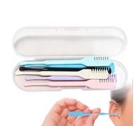 Tondeuse nez manuelle,6 Pièces Manuel Portable À Double Face,Outil de Nettoyage d'Oreilles et Coupe-Narine | Soin Personnel Beauté Bureau Salon Voyage Affaires