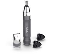 BaByliss Tondeuse de précision Super-X Metal E116E – 3-en-1 nez, oreilles, sourcils, 2 sabots
