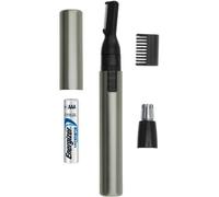 Tondeuse nez, oreilles et sourcils Wahl Micro Lithium 5640-1016 compacte lames inox peigne réglable 2/4 mm olive métallisé