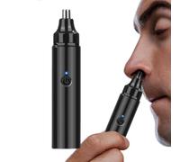 Tondeuse nez-oreilles - Tête rotative de précision, système de lame | lavable, corps compact en ABS, moteur à économie d'énergie | Toilettage Hygiène Soins du visage Portable Entretien Net