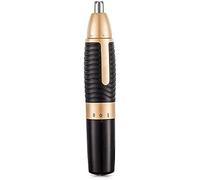 Tondeuse oreilles et nez, tondeuse à sourcils électrique professionnelle, épilateur avec tête de coupe amovible for hommes femmes, alimenté par batterie
