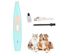 Tondeuse Pattes Chien Tondeuse Pattes Chat Sans Fil Tondeuse Électrique Faible Bruit Autour Des Pattes Des Yeux Des Oreilles Du Visage La Sécurité Tondeuse Toilettage Pour Animaux Compagnie (Bleu)